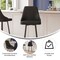 Flash Furniture BK 30" LeatherSoft Stools with Chrome Accents, 2PK SY-807-30-BK-GG - alternate 2